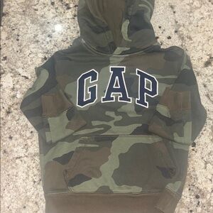 GAP Kids Camouflage Hoodie with Logo